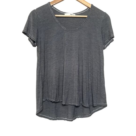 Aritzia Wilfred Free Gray Loungewear Casual Valmere T-shirt Size S - Picture 7 of 7